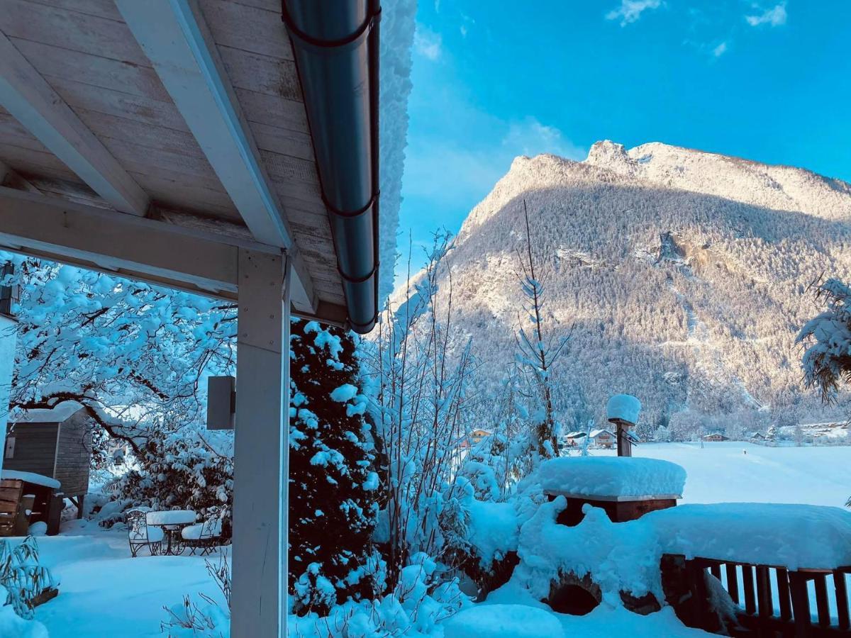 Forest Chalet, 15 Min To Salzburg Olt Town, And Most Beautiful Lakes, Secluded Location, 1,000 Sqm Garden, Mountainview, Panorama Sauna, Bath Whirlpool, Bbq&Bikes&Sunbeds For Free, Up To 10 P Golling an der Salzach Bagian luar foto